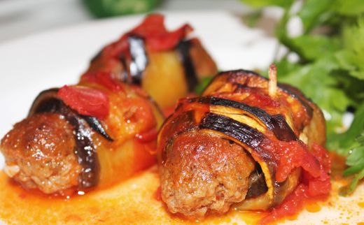 Patlıcan Köfte Sarma Tarifi ve Malzemeleri